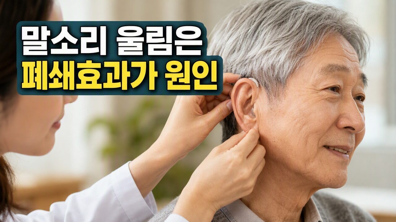 금호동보청기 첫 피팅 후 말소리 울림 줄이는 소리 조절 방법