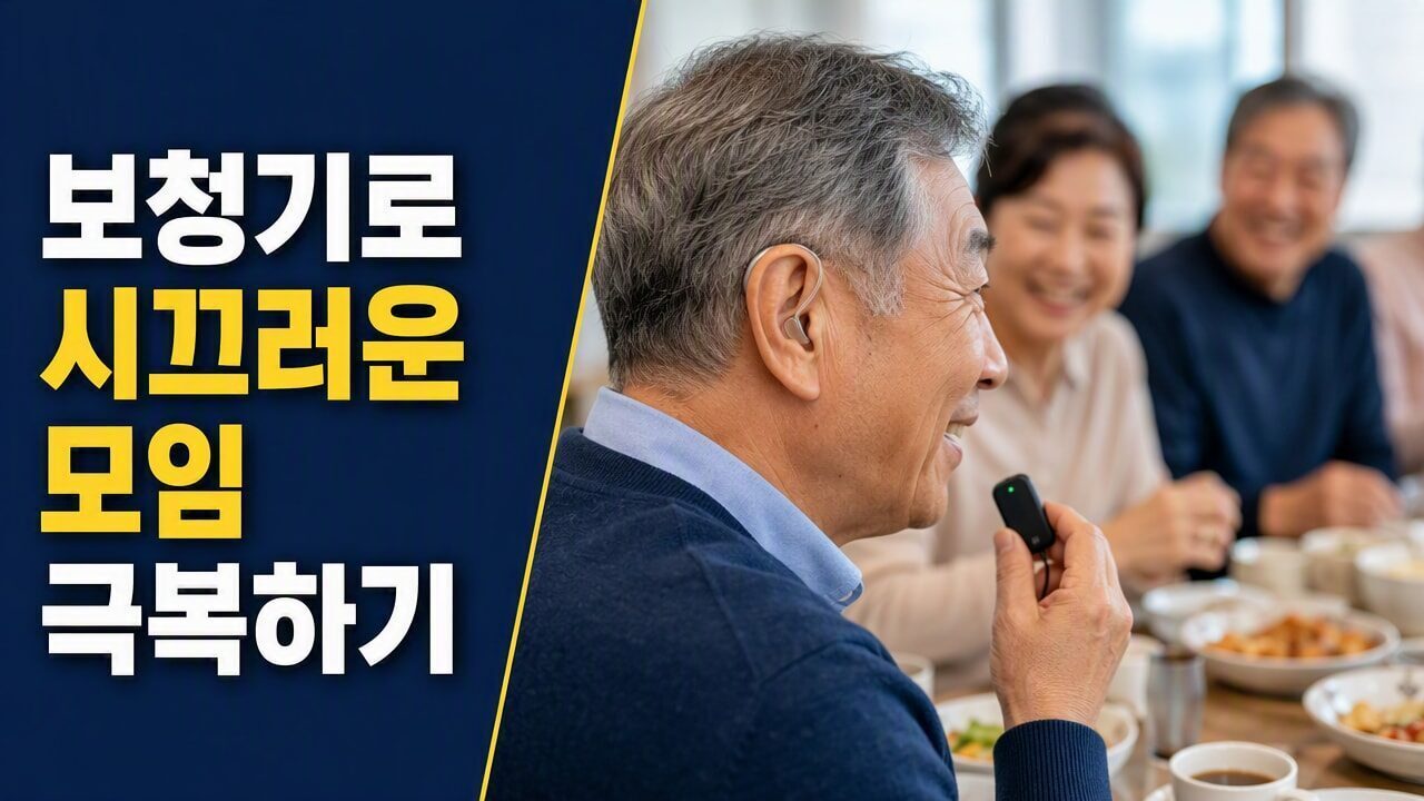 행당동보청기 소음 환경에서 말소리 명료도 높이는 무선 마이크 활용법